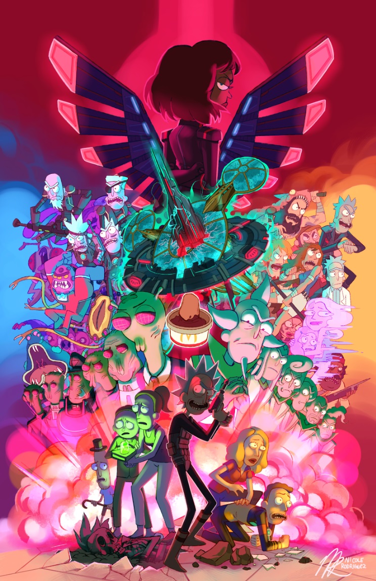 انمي مسلسل Rick and Morty الموسم الثالث الحلقة 8